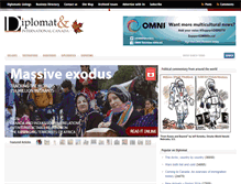 Tablet Screenshot of diplomatonline.com